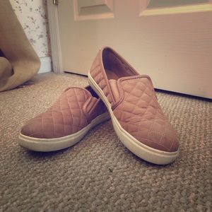 Blush slip on sneaker